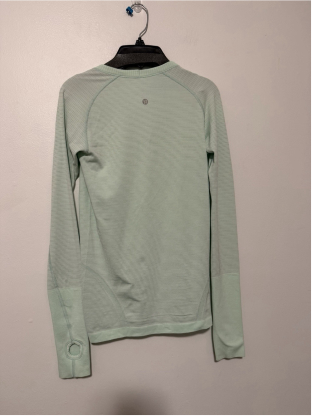 Lululemon Swiftly Tech Long Sleeves Top Women’s Size 4 Mint Green - Picture 4 of 5